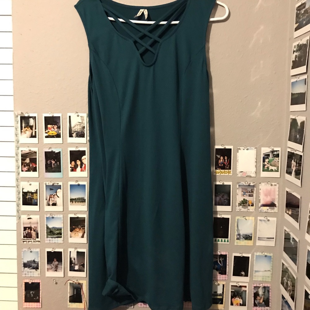 MUDD Dark Turquoise Dress
